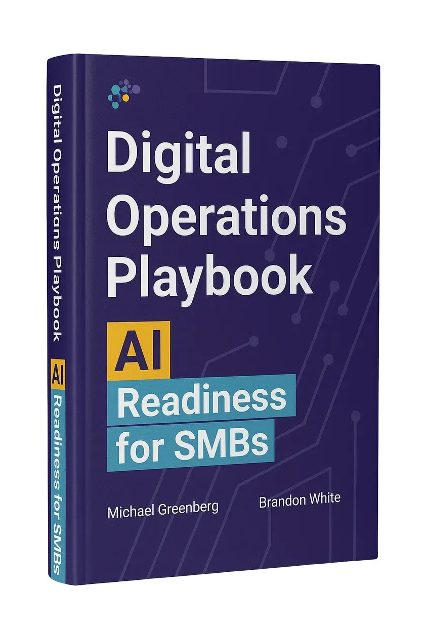Digital Operations Playbook: AI Readiness for SMBs — book cover