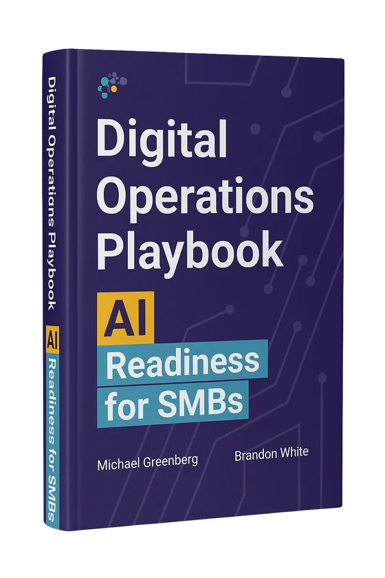Digital Operations Playbook: AI Readiness for SMBs — book cover